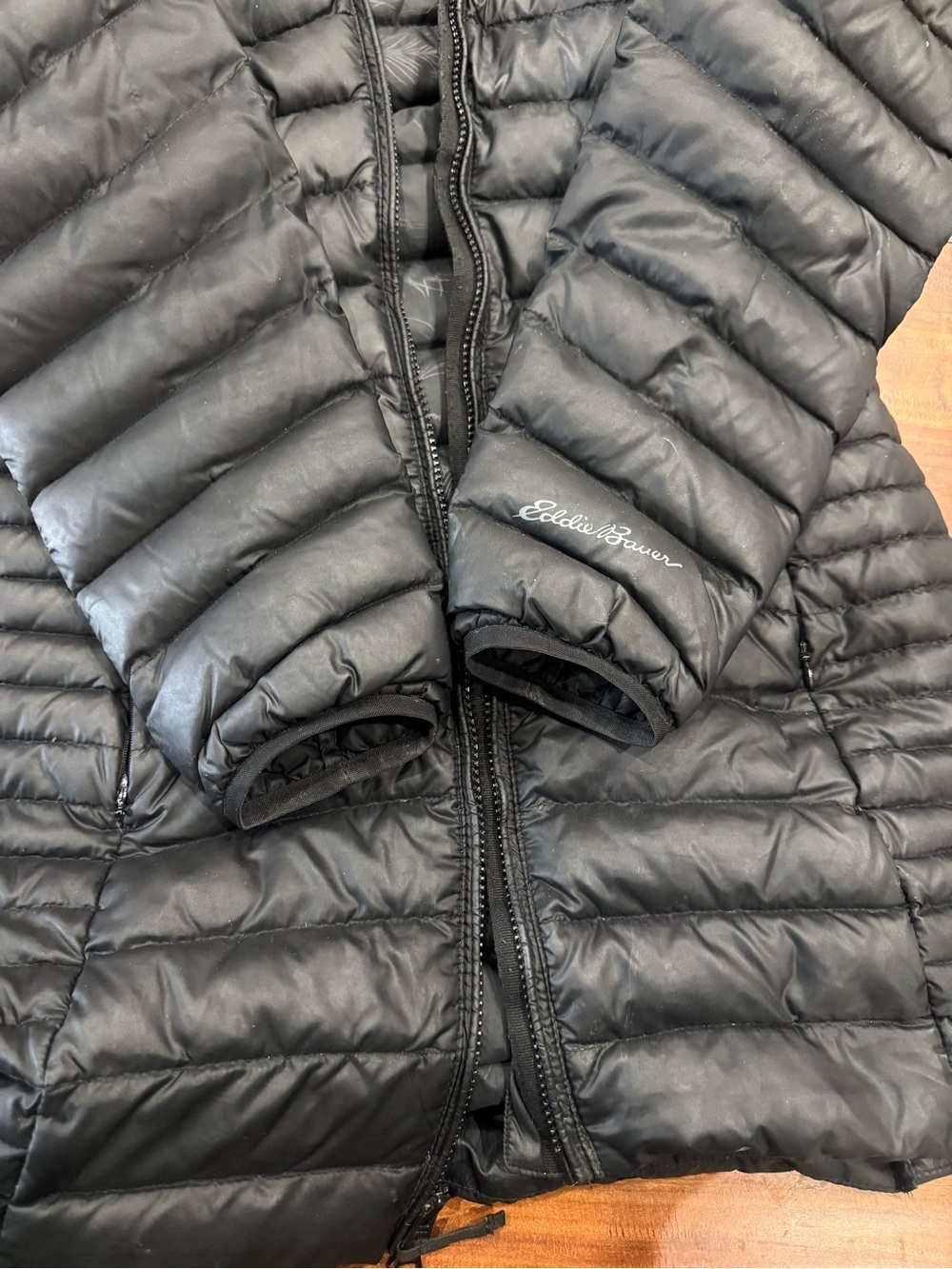 Eddie Bauer Black Kids Packable Puffer Jacket